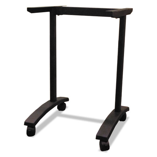 Alera® Alera Valencia Series Training Table T-Leg Base, 24-1/2w x 19-3/4d, Black