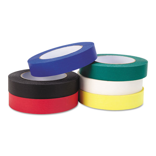 Duck® Color Masking Tape, .94" x 60 yds, Black