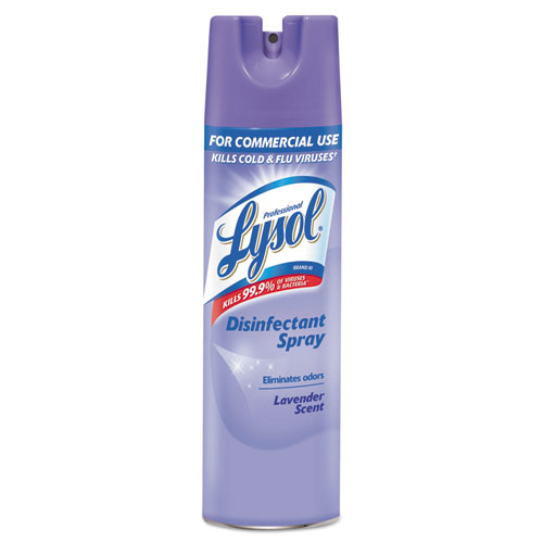 Disinfectant Spray, Lavender, 19 oz Aerosol