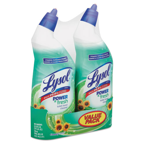 RAC82890 LYSOL® Brand Power & Fresh Toilet Bowl Cleaner Cling Zuma