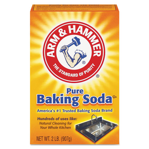 Arm & Hammer™ Baking Soda, 2 Lb Box, 12/Carton