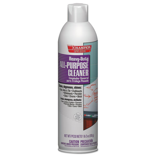 Image of Chase Products Heavy-Duty All-Purpose Cleaner/Degreaser, 18 Oz Aerosol Spray, 12/Carton