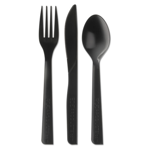 Image of 100% Recycled Content Cutlery Kit - 6", 250/Carton
