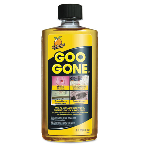 Goo Gone® Original Cleaner, Citrus Scent, 8 oz Bottle, 12/Carton