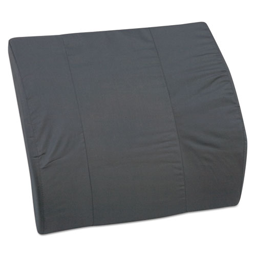 Lumbar Cushions, 14 x 3.88 x 13, Black