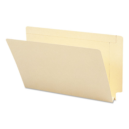 Heavyweight Manila End Tab Expansion Folders, Straight Tab, Legal Size, 50/Box | by Plexsupply