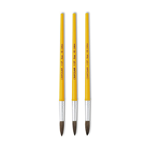 Crayola® Watercolor Brush Set, Size 10, Camel-Hair Blend, Round