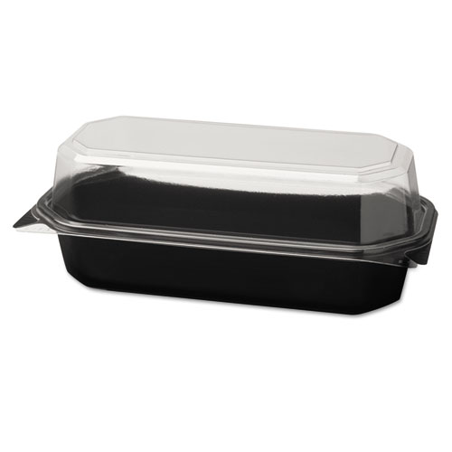 Specialty Containers, Black/clear, 20oz, 8.79w X 4.46d X 3.15h, 200/carton