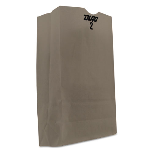 #2 Paper Grocery Bag, 30lb White, Standard 4 5/16 x 2 7/16 x 7 7/8, 6000 bags