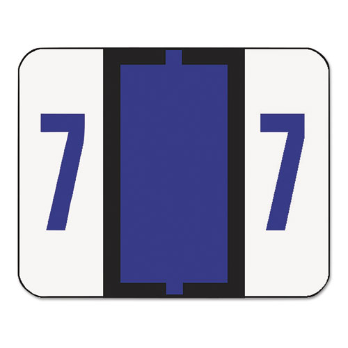 Smead 67378 Lavender Bccrn Bar-style Color-coded Numeric Label smd67378 8