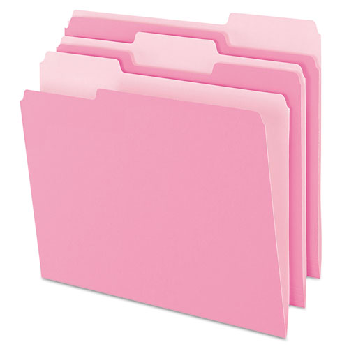 1/3 Cut Top Tab Green/Light Green Pendaflex 15313BGR Colored File Folders 100/Box Legal 
