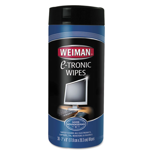 E-Tronic Wipes, 5 X 7, 30/canister