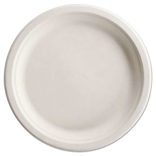 Chinet® PaperPro Naturals Fiber Dinnerware, Plate, 10.5" dia, Natural, 125/Pack, 4 Packs/Carton