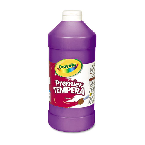 Crayola® Premier Tempera Paint, Black, 16 oz Bottle