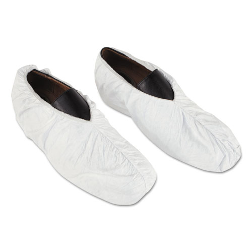 DuPont® Tyvek Shoe Covers, One Size Fits All, White, 200/Carton