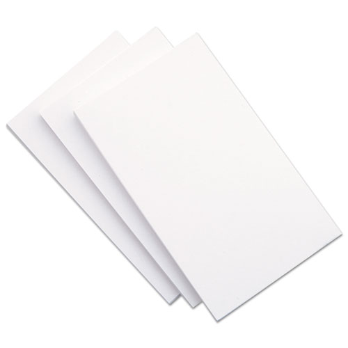 Image of Universal® Unruled Index Cards, 3 X 5, White, 500/Pack