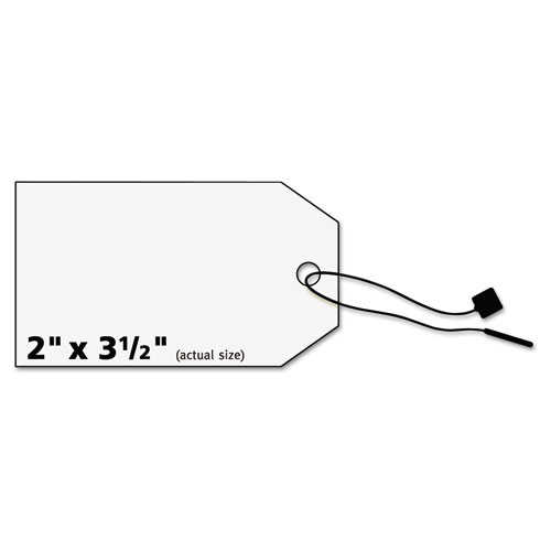 Avery 22802 Blank Tags With Strings, 2 x 3 1/2