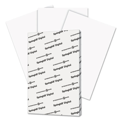 Springhill® Digital Index White Card Stock, 92 Bright, 90 Lb Index Weight, 11 X 17, White, 250/Pack