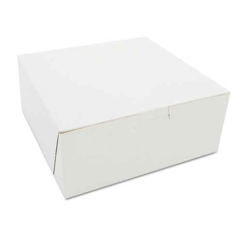 BAKERY BOXES, 7 X 7 X 3, WHITE, 250/CARTON