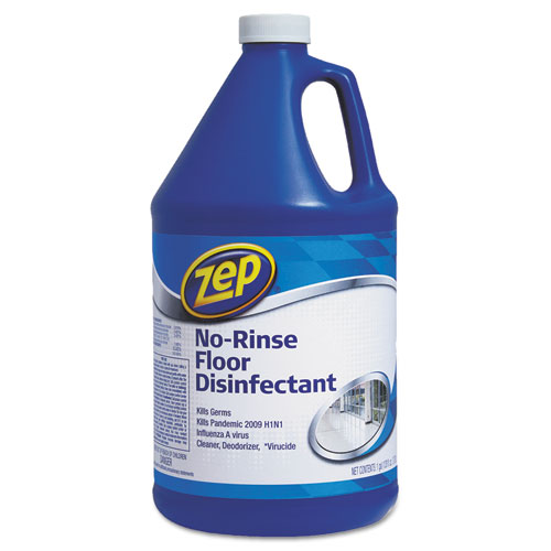 No-Rinse Floor Disinfectant, 1 Gal Bottle
