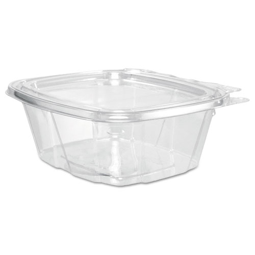 ClearPac Container, 4.9 x 2.5 x 5.5, 16 oz, Clear, 200/Carton | by Plexsupply