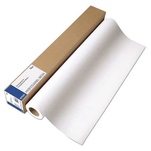 Image of GS Production Canvas Satin Paper Roll, 16.5 mil, 60" x 150 ft, Satin White