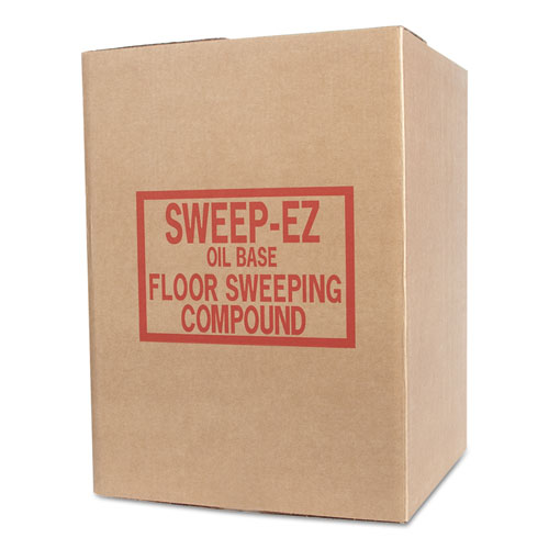 Oil-Based Sweeping Compound, Grit-Free, 100lbs, Box