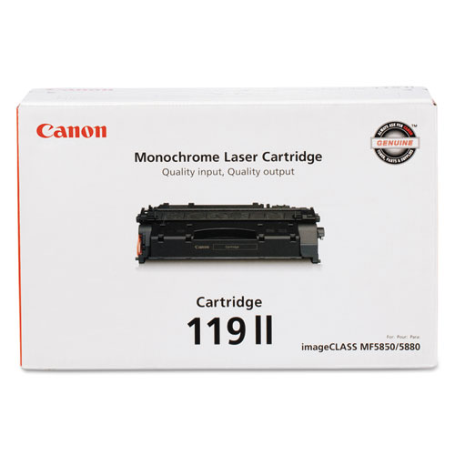 Image of Canon® 3480B001 (Crg-119 Ii) High-Yield Toner, 6,400 Page-Yield, Black