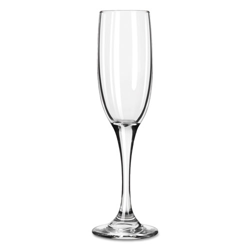 tall fluted glasses