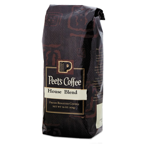 Image of Peet'S Coffee & Tea® Bulk Coffee, House Blend, Ground, 1 Lb Bag