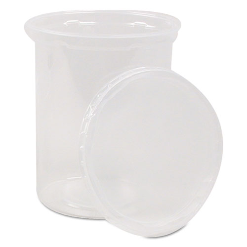 Deli Containers And Lids, 24 Oz, Clear, 250/carton
