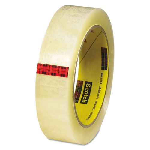 Light-Duty Packaging Tape - High Clarity, 3" Core, 1" x 72 yds, Transparent