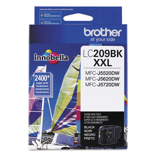 Image of LC209BK Innobella Super High-Yield Ink, 2,400 Page-Yield, Black