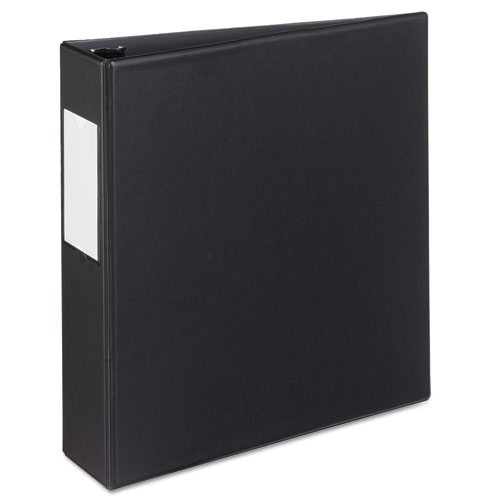 Avery® Durable Non-View Binder with DuraHinge and Slant Rings, 3 Rings, 1" Capacity, 11 x 8.5, Red