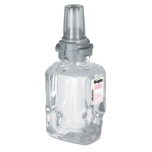 Image of Clear and Mild Foam Handwash Refill, For ADX-7 Dispenser, Fragrance-Free, 700 mL, Clear, 4/Carton