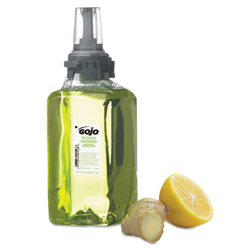 Image of Gojo® Adx-12 Refills, Citrus Floral/Ginger, 1,250 Ml Bottle, 3/Carton