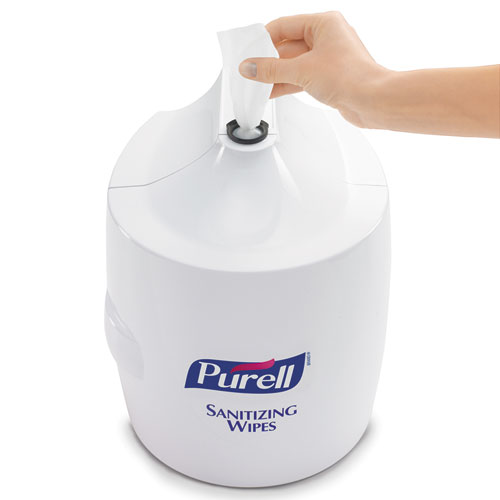 GOJ901901 Purell Hand Sanitizer Wipes Wall Mount Dispenser