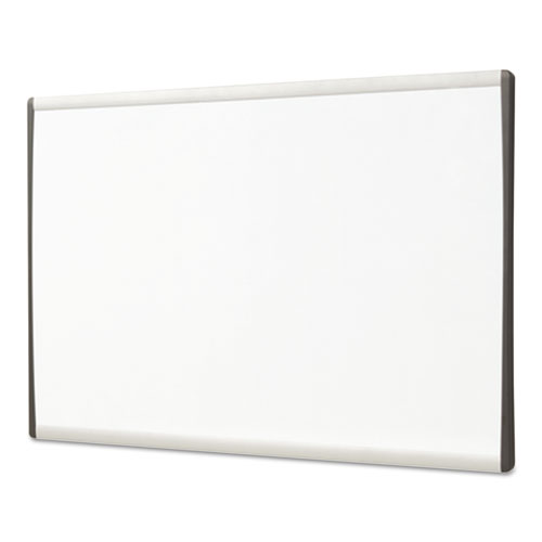 Image of Quartet® Arc Frame Cubicle Magnetic Dry Erase Board, 30 X 18, White Surface, Silver Aluminum Frame