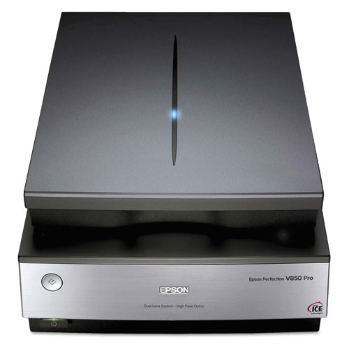Image of Perfection V850 Pro Scanner, Scans Up to 8.5" x 11.7", 6400 dpi Optical Resolution