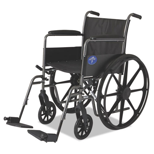 Excel K1 Basic Wheelchair, 18w x 16d, 300 lb Capacity