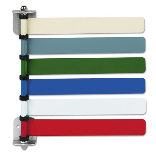 Image of Medline Room Id Flag System, 6 Flags, Primary Colors