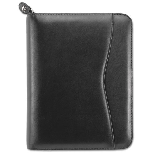 Day-Timer® Verona Leather Starter Set, 5 1/2 x 8 1/2, Black Cover