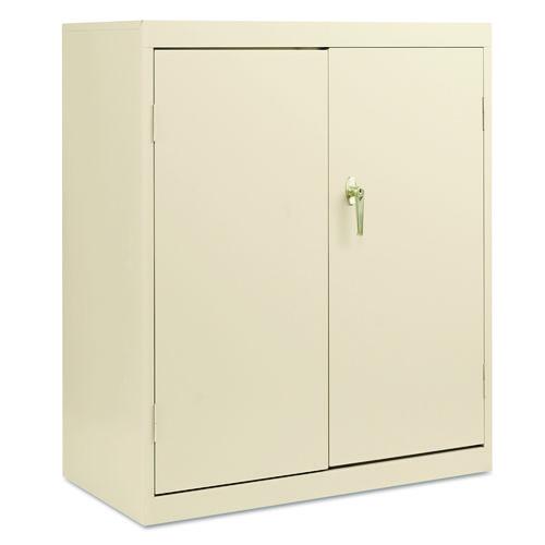 Economy Assembled Storage Cabinet, 36w X 18d X 42h, Putty