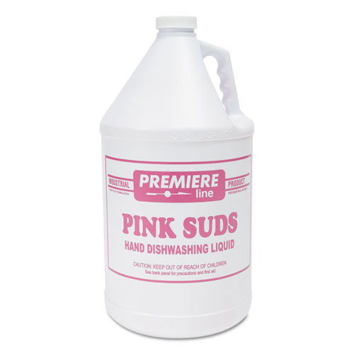 Kess Premier Pink-Suds Pot and Pan Cleaner, 1 gal, Bottle, 4/Carton
