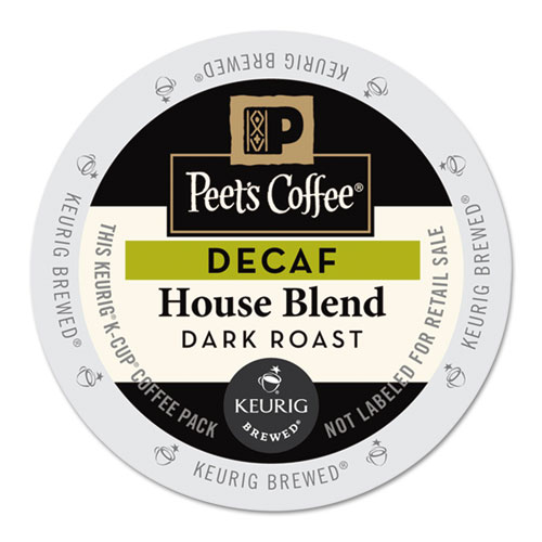 Peet s Coffee House Blend Decaf Coffee K Cups