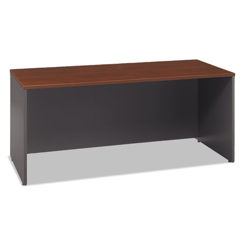 Bush® Series C Collection 72W Credenza Shell, 71.13w x 23.38d x 29.88h, Hansen Cherry