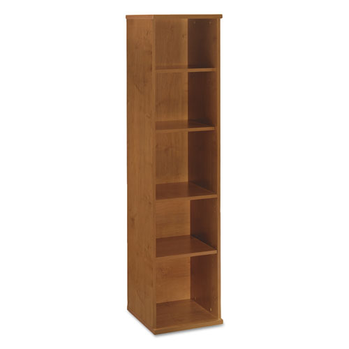 Series C Collection 18w 5 Shelf Bookcase, Natural Cherry