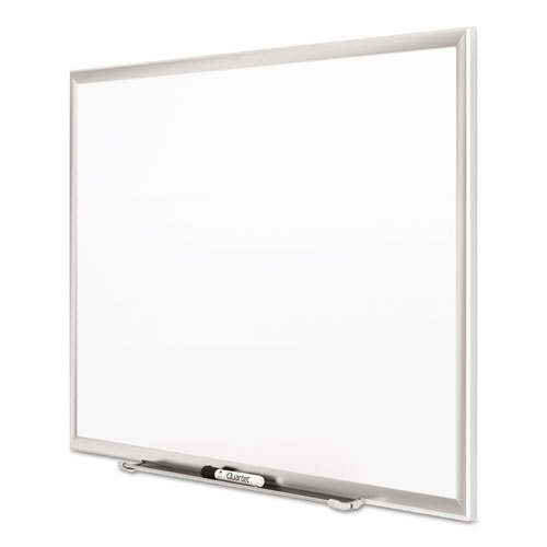 Image of Quartet® Classic Series Porcelain Magnetic Dry Erase Board, 72 X 48, White Surface, Silver Aluminum Frame