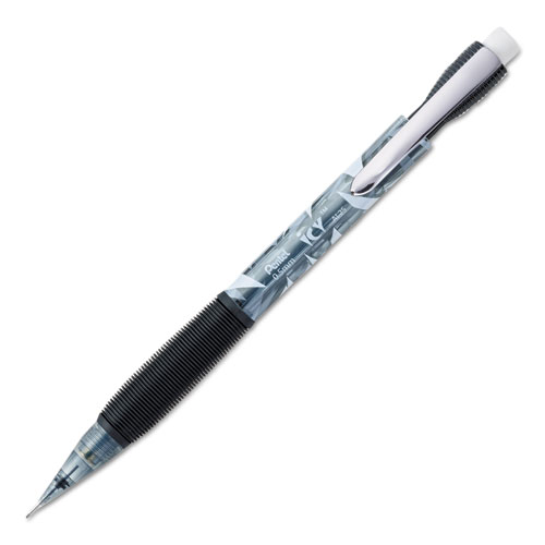Image of Icy Mechanical Pencil, 0.5 mm, HB (#2.5), Black Lead, Transparent Smoke Barrel, Dozen