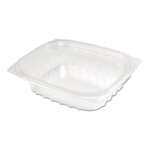 Clearpac Container Lid Combo-Pack, 5-7/8x4-7/8x1-5/16, Clear 8oz 63/pk 4 Pk/ct